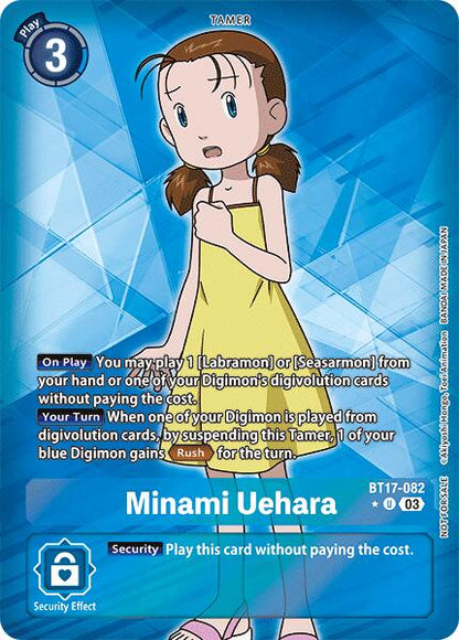 Minami Uehara [BT17-082] (Box Promotion Pack: Secret Crisis) [Secret Crisis]