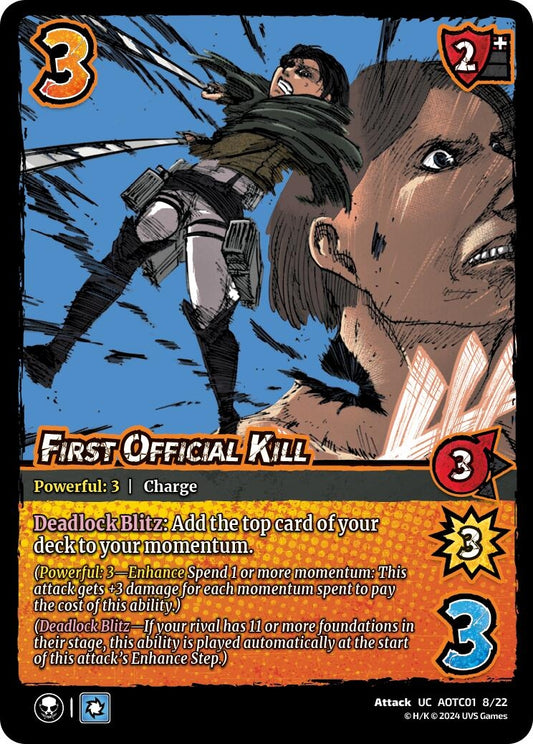 Image for First Official Kill (CS1 8/22) (CSAOT) - UniVersus
