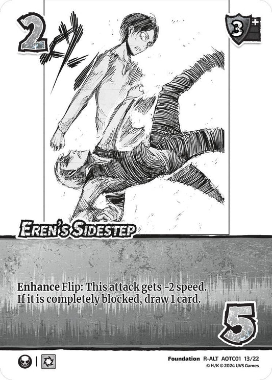 Image for Eren's Sidestep (Alternate Art) (CS1 13/22) (CSAOT) - UniVersus