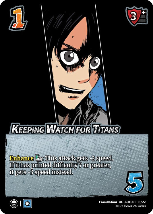 Image for Keeping Watch for Titans (CS1 15/22) (CSAOT) - UniVersus