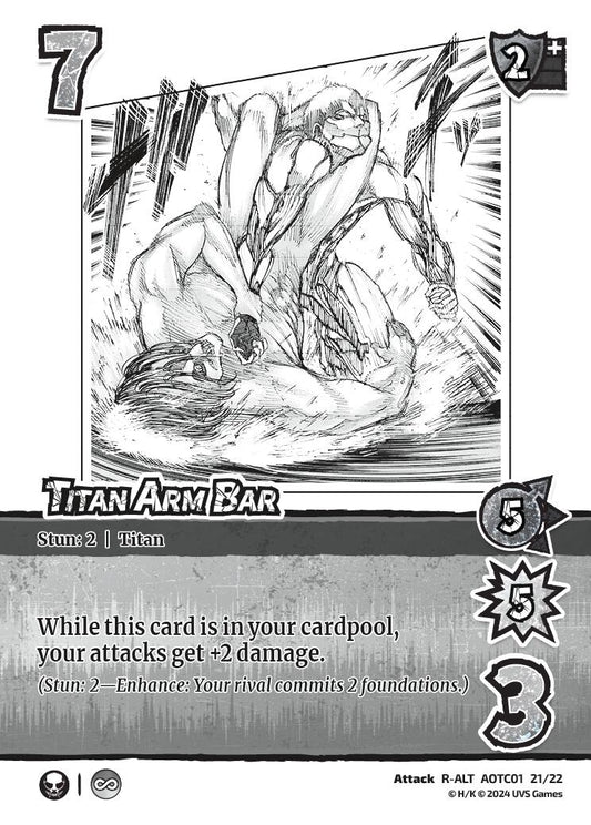 Image for Titan Arm Bar (Alternate Art) (CS1 21/22) (CSAOT) - UniVersus