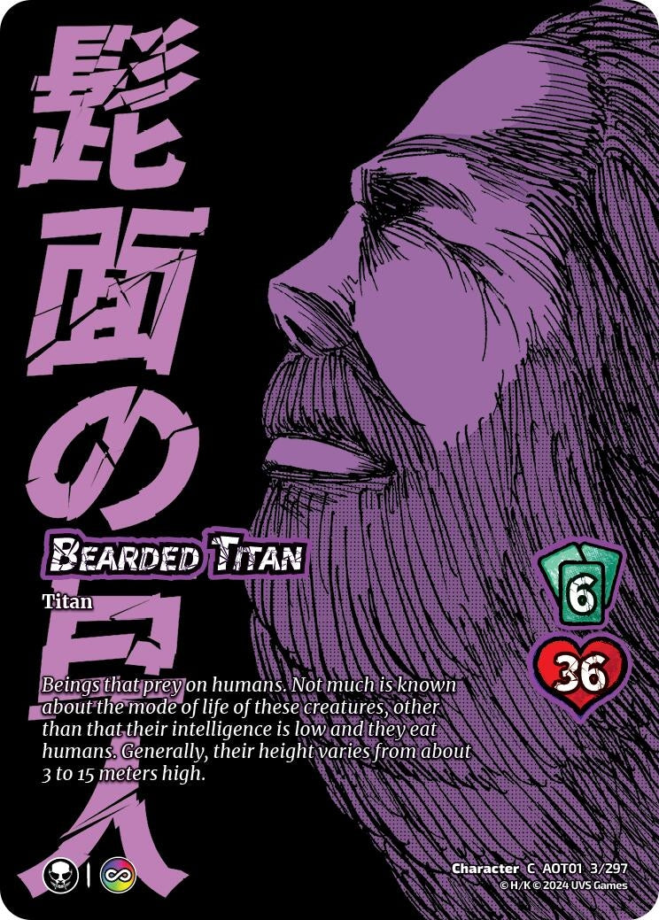 Image for Bearded Titan (3/297) (AOT1) - UniVersus