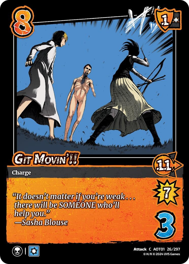 Image for Git Movin'!! (26/297) (AOT1) - UniVersus