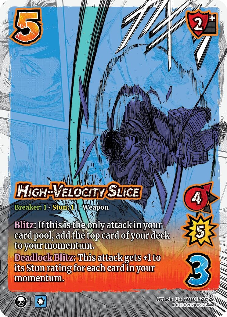 Image for High-Velocity Slice (28/297) (AOT1) - UniVersus