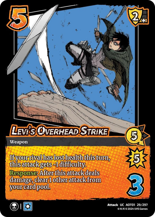 Image for Levi's Overhead Strike (29/297) (AOT1) - UniVersus