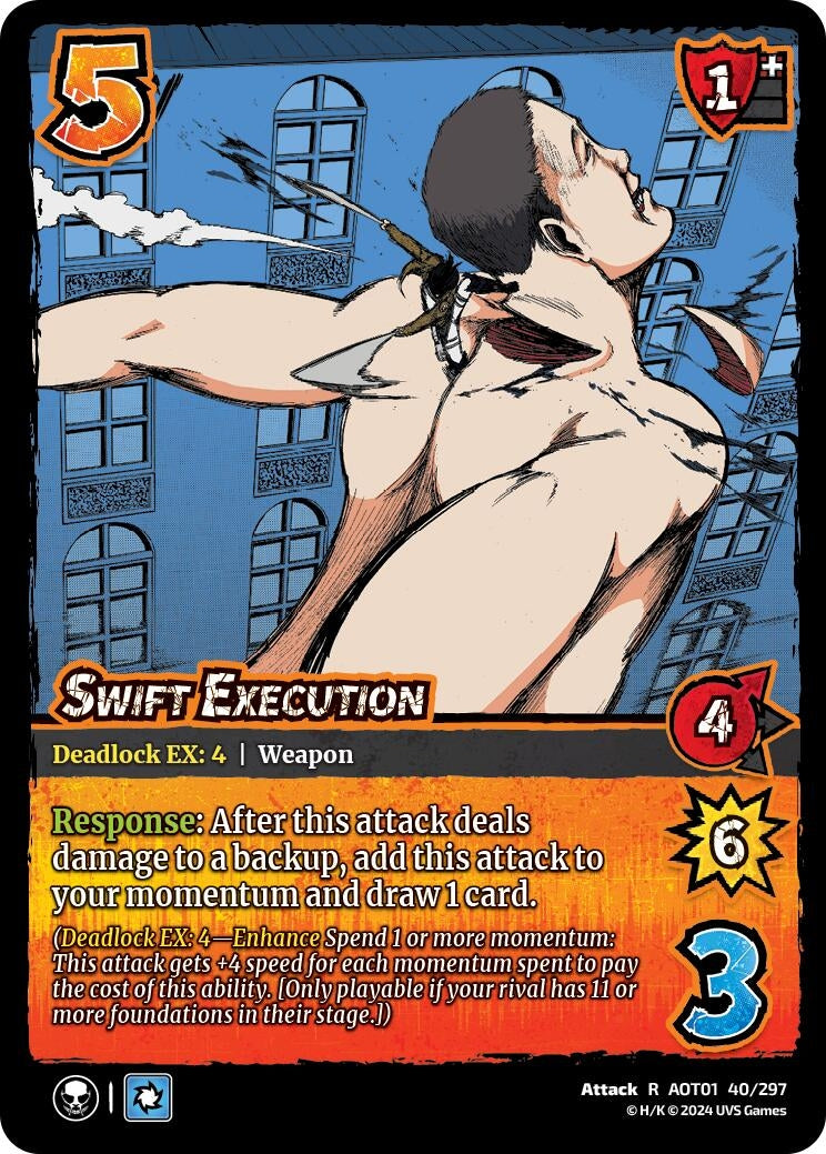 Image for Swift Execution (40/297) (AOT1) - UniVersus