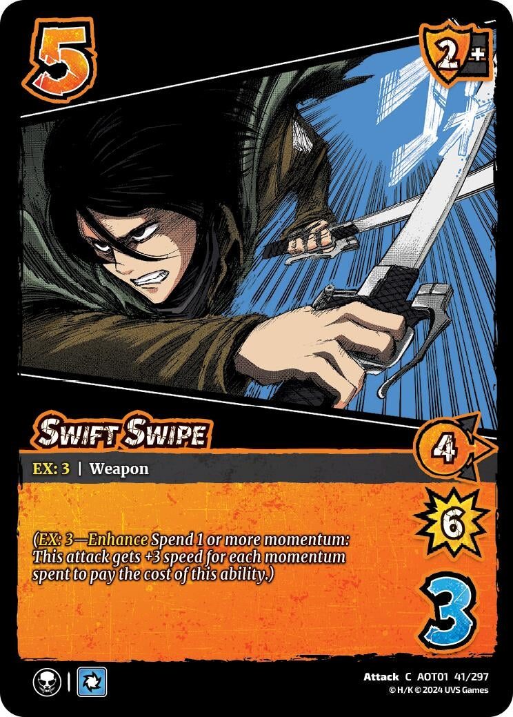Image for Swift Swipe (41/297) (AOT1) - UniVersus
