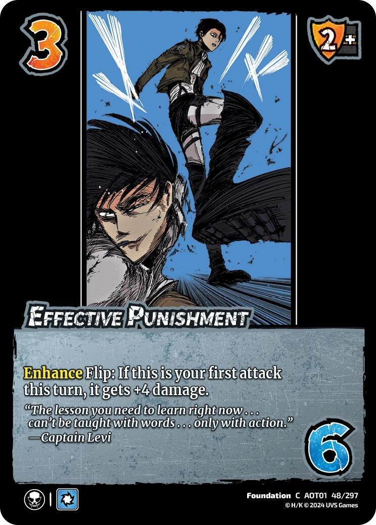 Image for Effective Punishment (48/297) (AOT1) - UniVersus