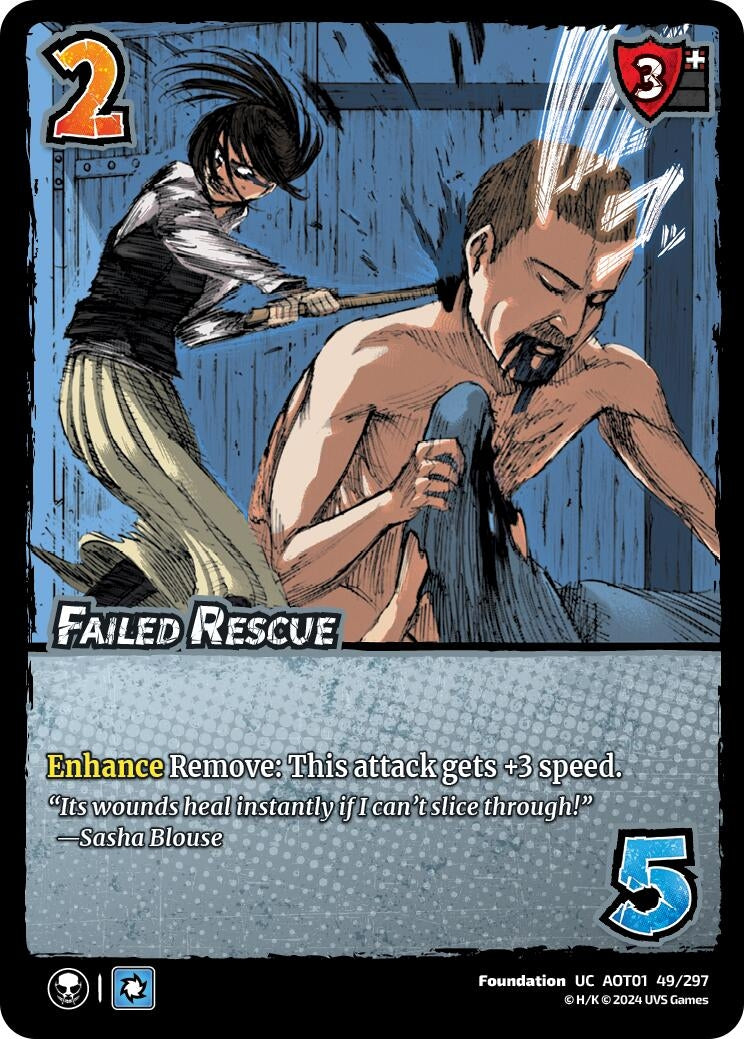 Image for Failed Rescue (49/297) (AOT1) - UniVersus