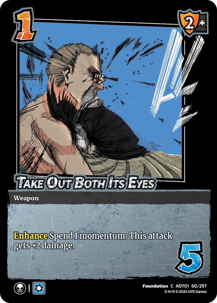Image for Take Out Both Its Eyes (60/297) (AOT1) - UniVersus