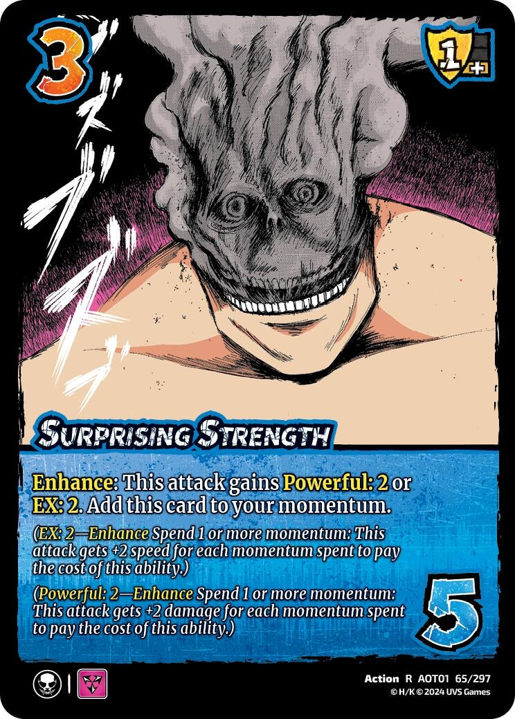 Image for Surprising Strength (65/297) (AOT1) - UniVersus