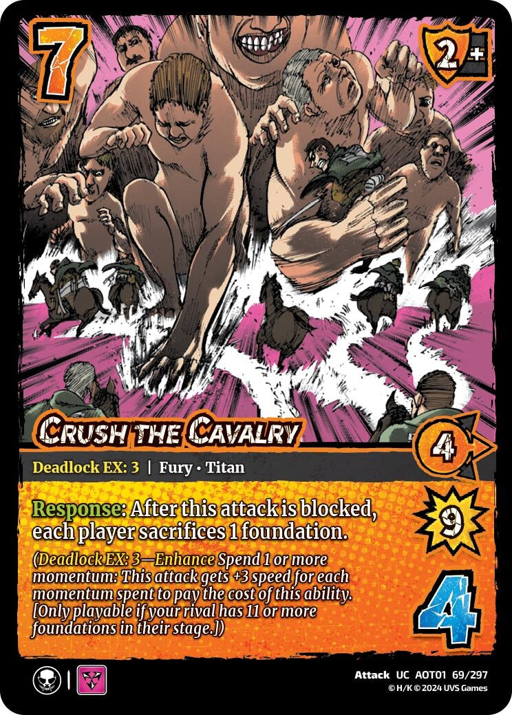Image for Crush the Cavalry (69/297) (AOT1) - UniVersus