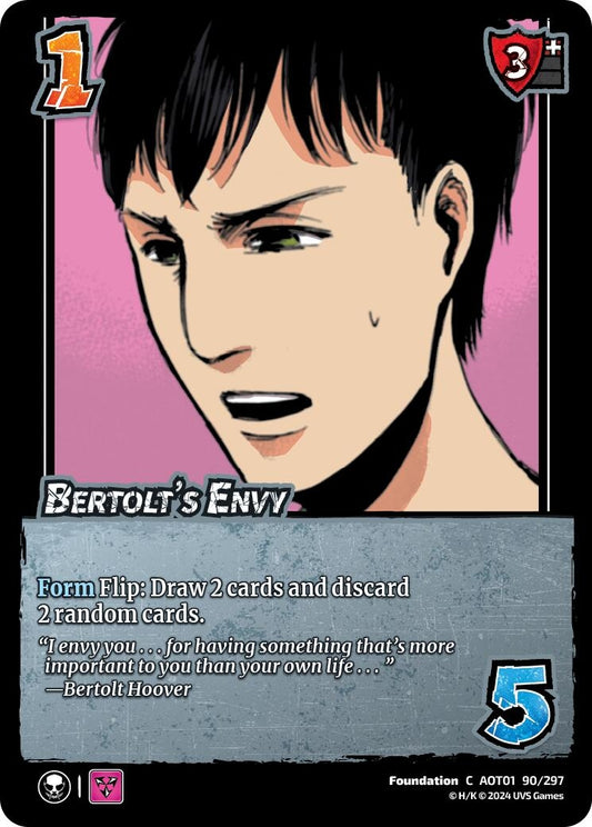 Image for Bertolt's Envy (90/297) (AOT1) - UniVersus