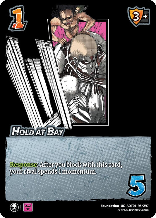 Image for Hold at Bay (95/297) (AOT1) - UniVersus