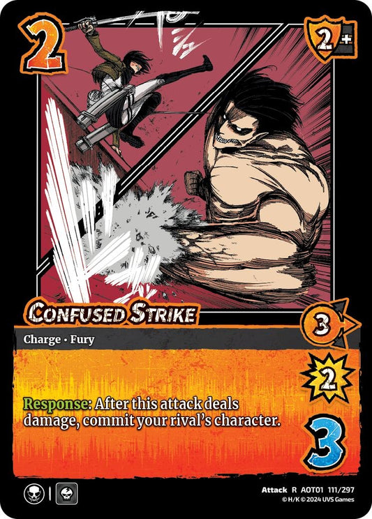 Image for Confused Strike (111/297) (AOT1) - UniVersus