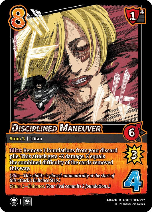 Image for Disciplined Maneuver (113/297) (AOT1) - UniVersus