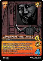 Duplicitous Recollection - Attack on Titan: Battle for Humanity (AOT01) | Red Riot Games CA