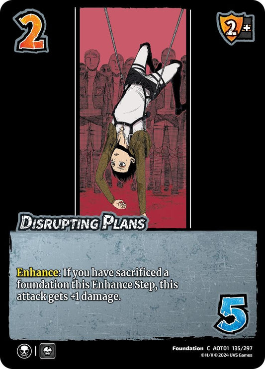Image for Disrupting Plans (135/297) (AOT1) - UniVersus