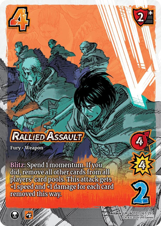 Image for Rallied Assault (167/297) (AOT1) - UniVersus
