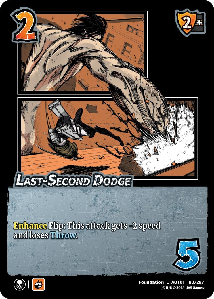 Image for Last-Second Dodge (180/297) (AOT1) - UniVersus