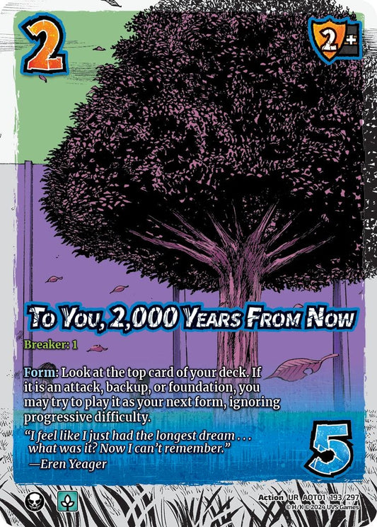 Image for To You, 2,000 Years From Now (193/297) (AOT1) - UniVersus