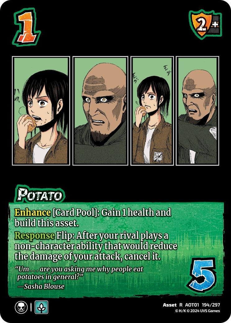 Image for Potato (194/297) (AOT1) - UniVersus