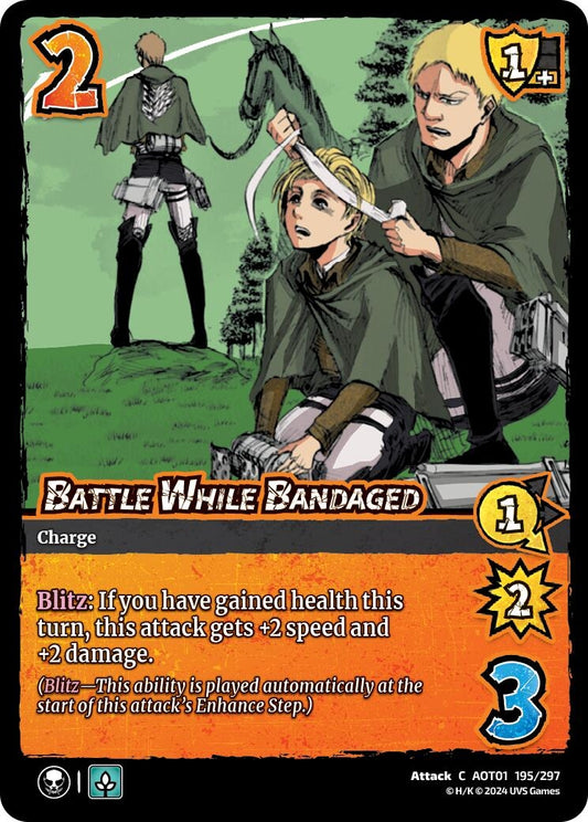 Image for Battle While Bandaged (195/297) (AOT1) - UniVersus