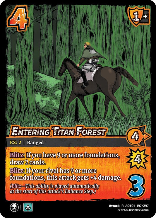 Image for Entering Titan Forest (197/297) (AOT1) - UniVersus