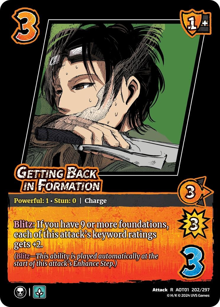 Image for Getting Back in Formation (202/297) (AOT1) - UniVersus