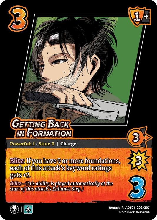 Image for Getting Back in Formation (202/297) (AOT1) - UniVersus