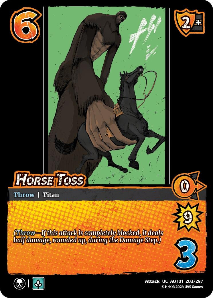 Image for Horse Toss (203/297) (AOT1) - UniVersus