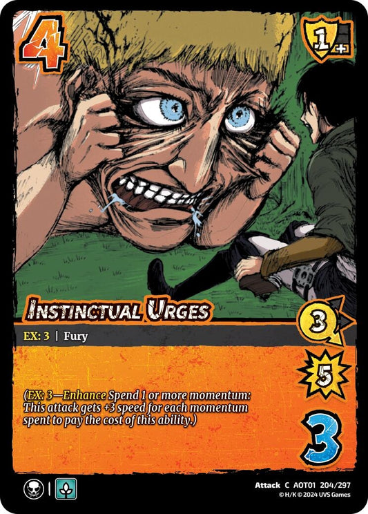 Image for Instinctual Urges (204/297) (AOT1) - UniVersus