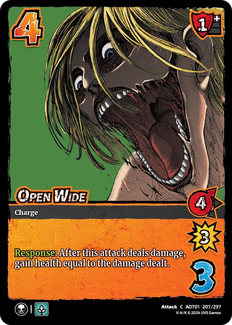 Image for Open Wide (207/297) (AOT1) - UniVersus