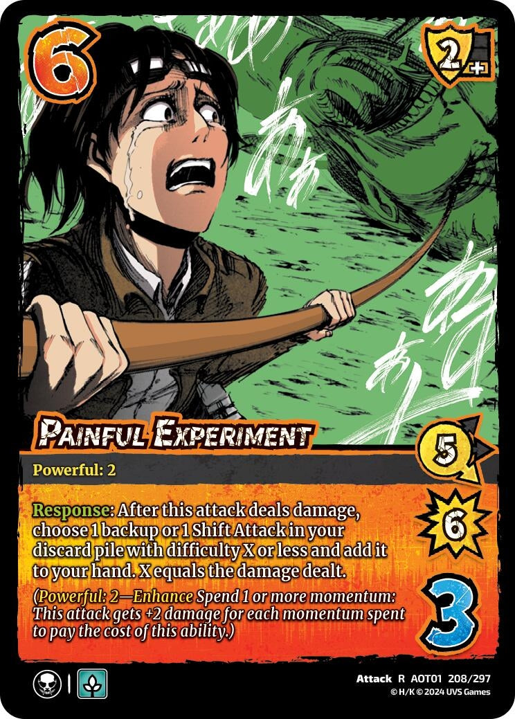 Image for Painful Experiment (208/297) (AOT1) - UniVersus