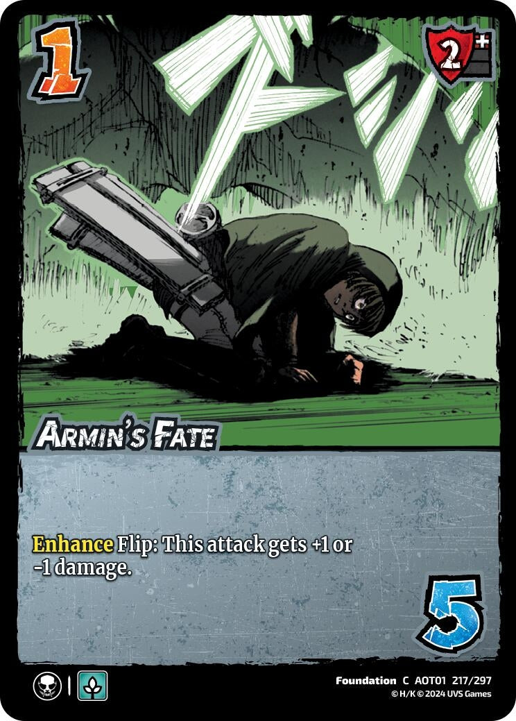 Image for Armin's Fate (217/297) (AOT1) - UniVersus