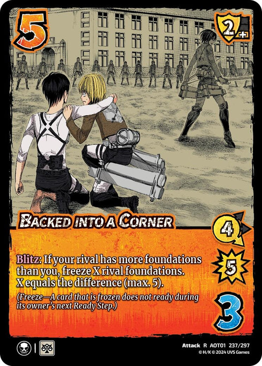 Image for Backed into a Corner (237/297) (AOT1) - UniVersus