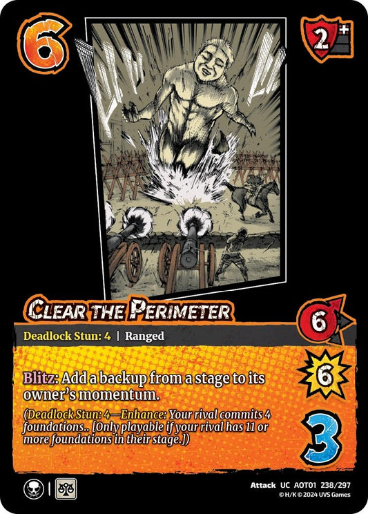 Image for Clear the Perimeter (238/297) (AOT1) - UniVersus
