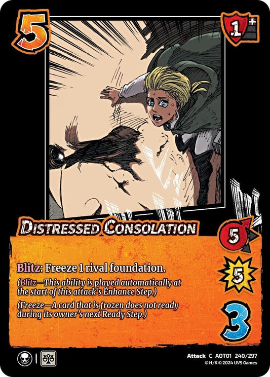 Image for Distressed Consolation (240/297) (AOT1) - UniVersus