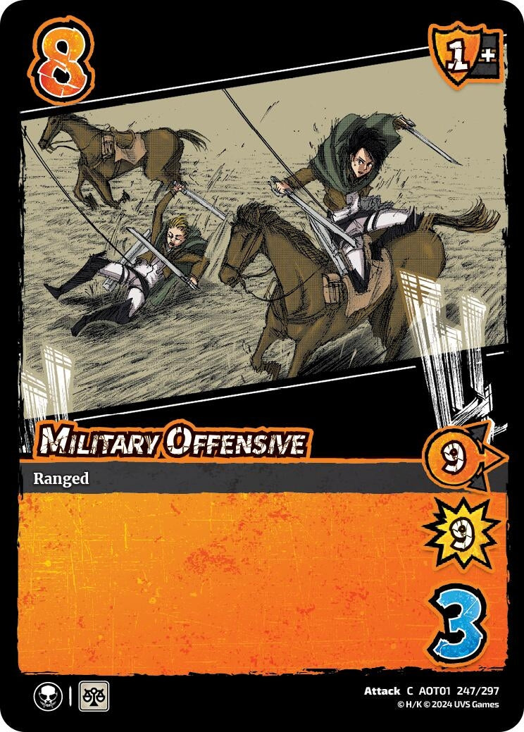 Image for Military Offensive (247/297) (AOT1) - UniVersus