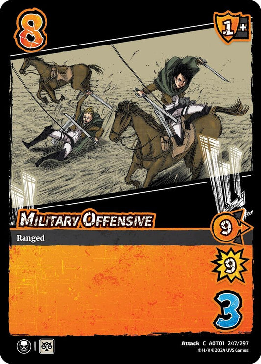 Image for Military Offensive (247/297) (AOT1) - UniVersus