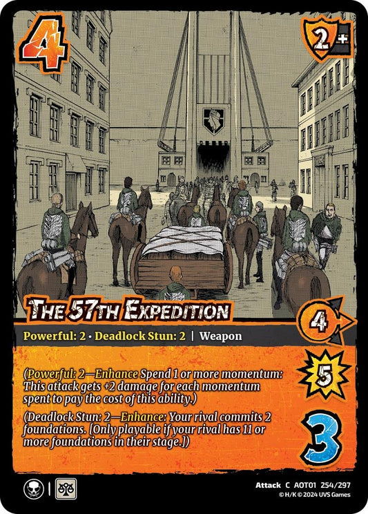 Image for The 57th Expedition (254/297) (AOT1) - UniVersus