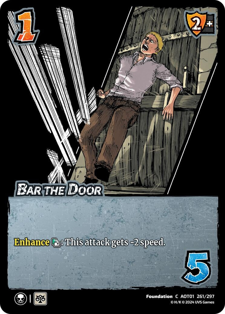 Image for Bar the Door (261/297) (AOT1) - UniVersus