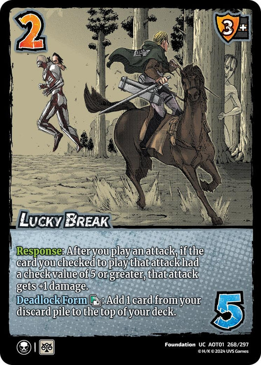 Image for Lucky Break (268/297) (AOT1) - UniVersus