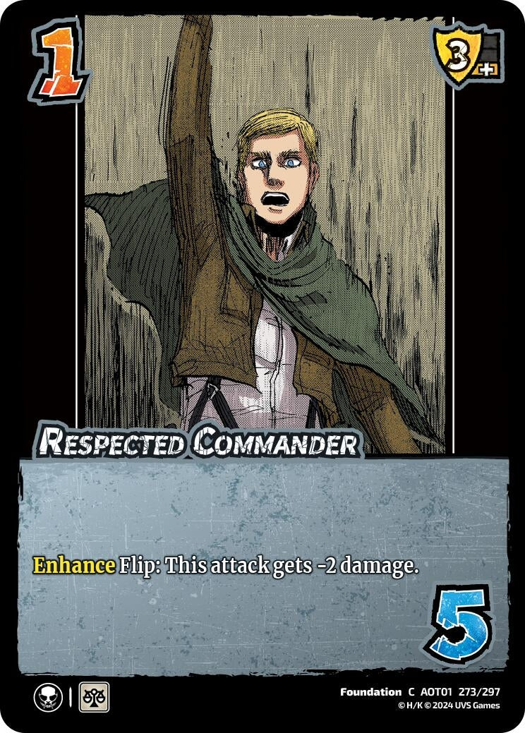 Image for Respected Commander (273/297) (AOT1) - UniVersus