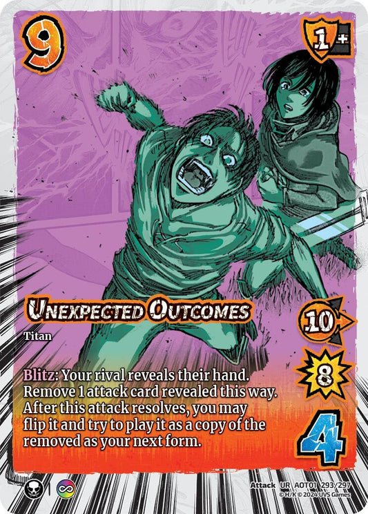 Image for Unexpected Outcomes (293/297) (AOT1) - UniVersus