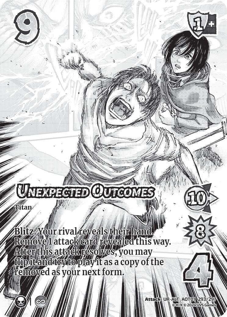 Image for Unexpected Outcomes (Alternate Art) (293/297) (AOT1) - UniVersus