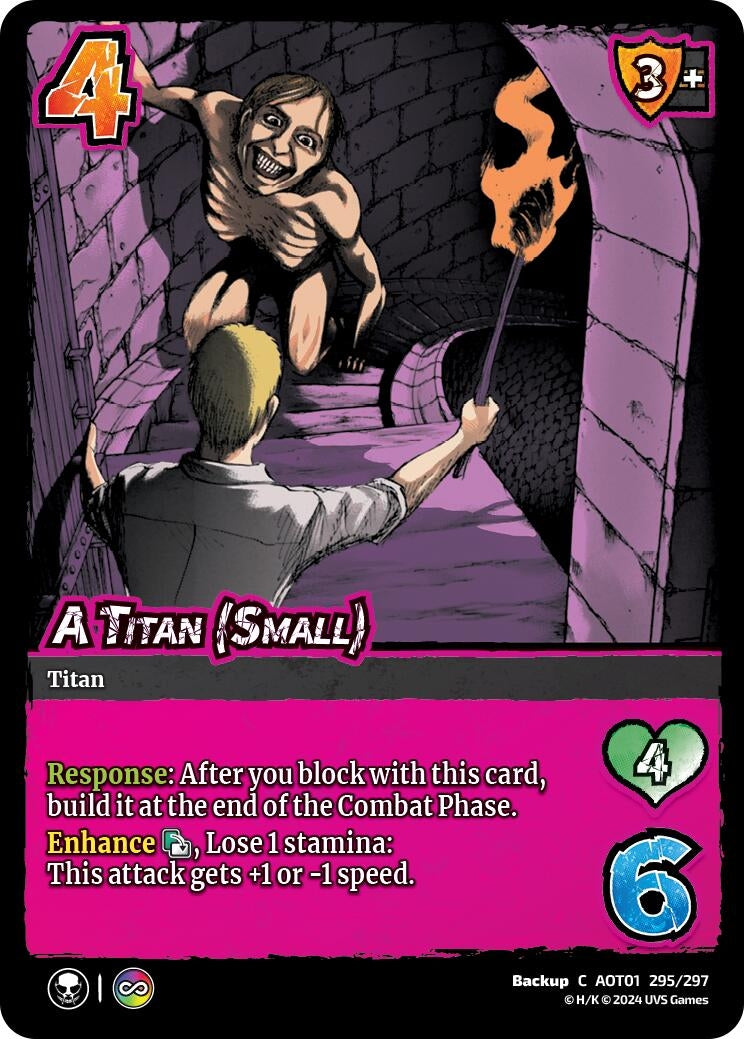 Image for A Titan (Small) (295/297) (AOT1) - UniVersus
