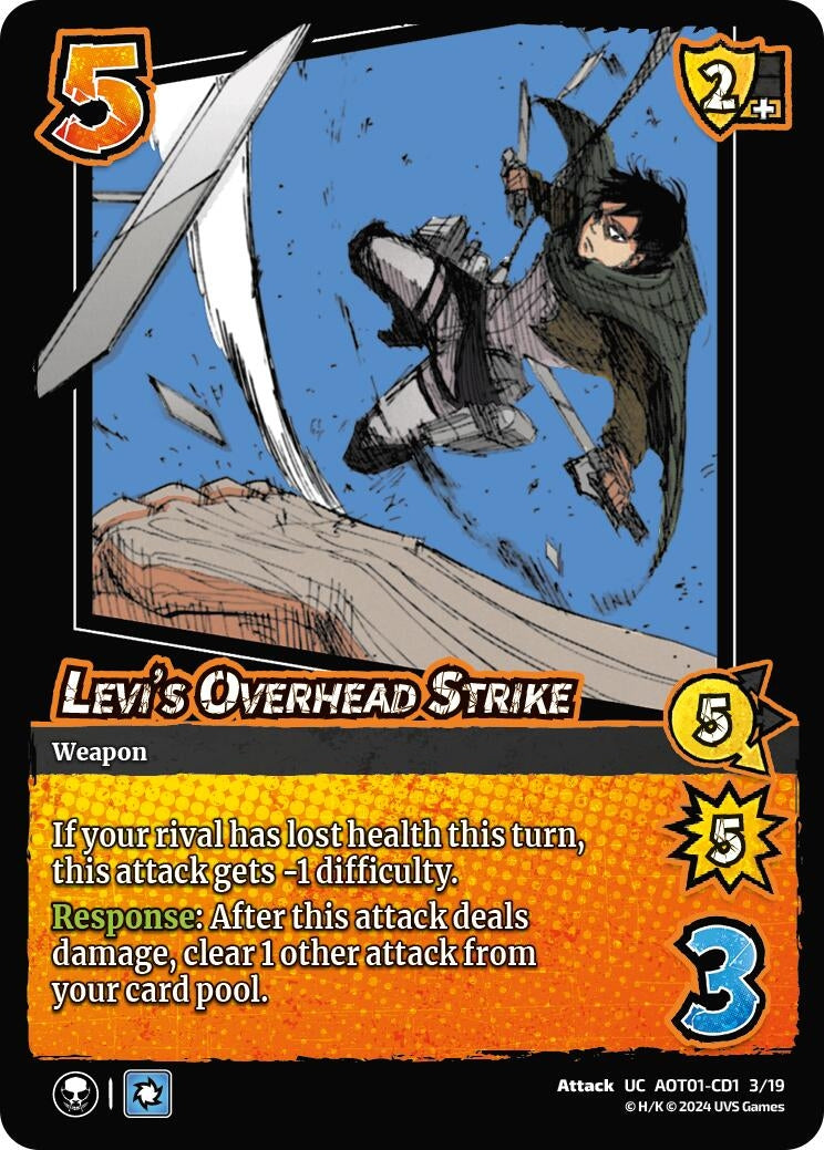 Image for Levi's Overhead Strike (CD1) (CD1 3/19) (AOT1) - UniVersus