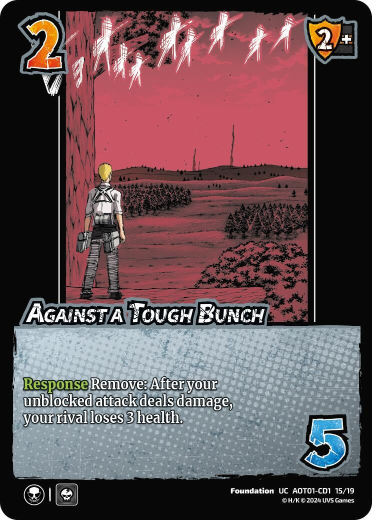 Image for Against a Tough Bunch (CD1) (CD1 15/19) (AOT1) - UniVersus