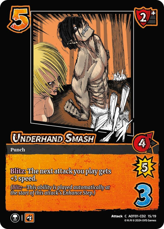 Image for Underhand Smash (CD2) (CD2 15/19) (AOT1) - UniVersus